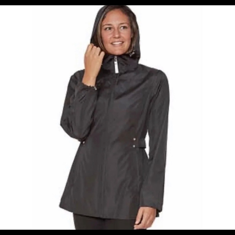 New Jones New York Women's Rain Jacket Windbreaker